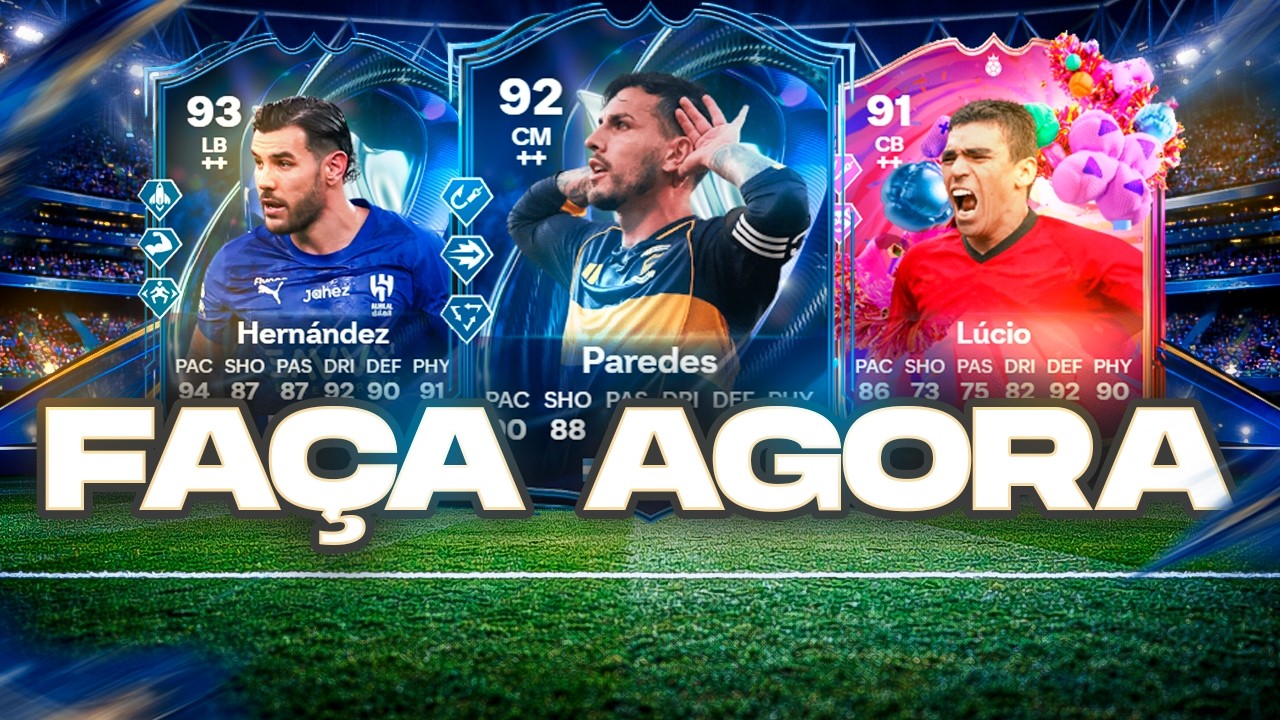 FC 26 |🔥FA&Ccedil;A AGORA: Voce NAO PODE perder essa carta em dme! - Theo Hernandez tots, Lucio & Paredes