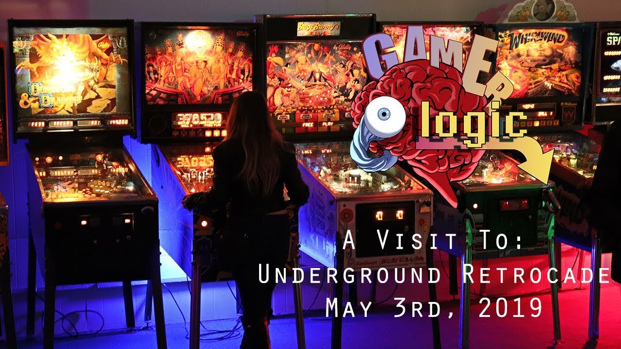 Underground Retrocade 2019 Arcade Tour- Gamer Logic
