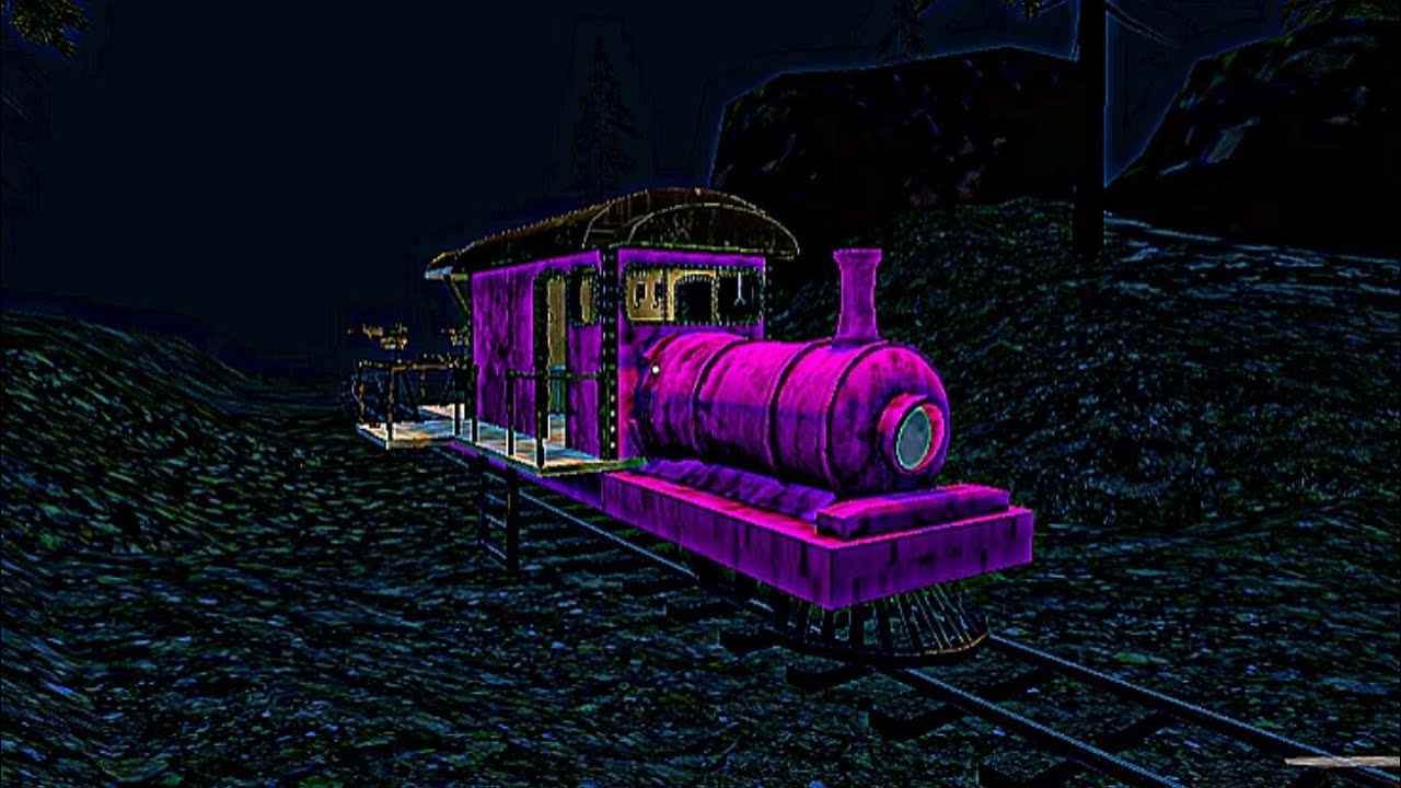 🕷️Spider Monster Attacks the Yellow Train 🚂🕷️ | Night Horror Escape 😱