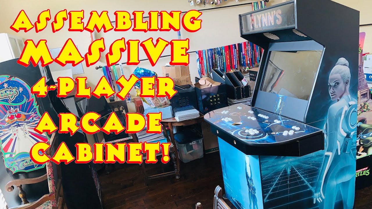 Assembling 4-Player Arcade Cabinet from Game Room Solutions