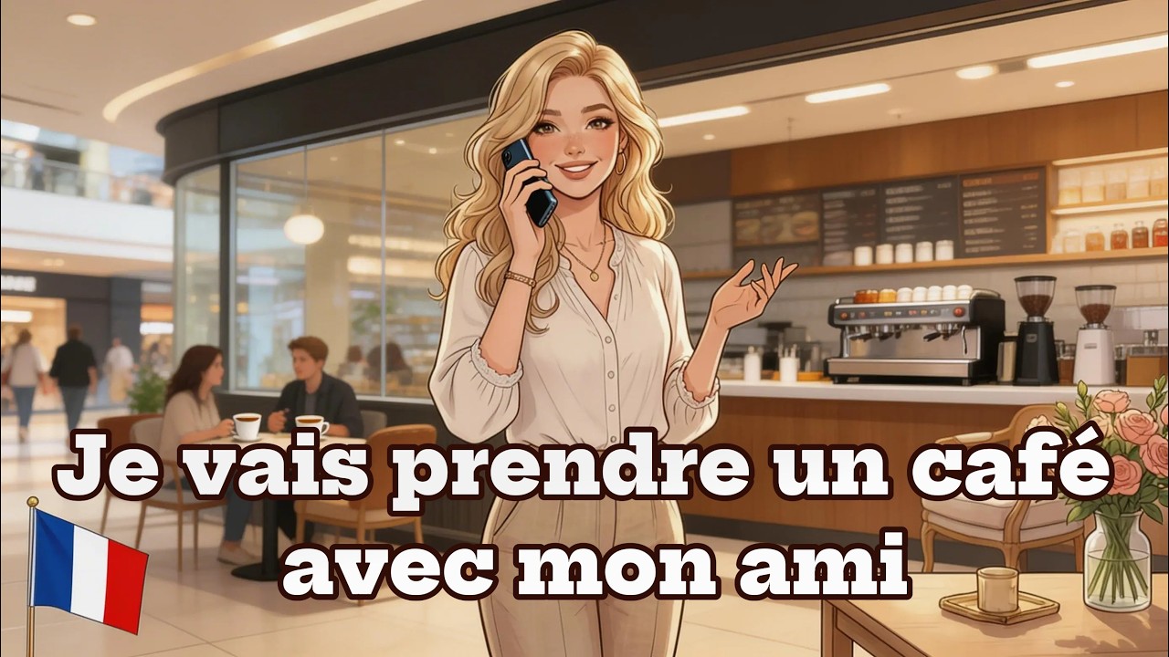 French Conversations A1 with Claire au Centre Commercial 🇫🇷 | Easy Conversations for Beginners