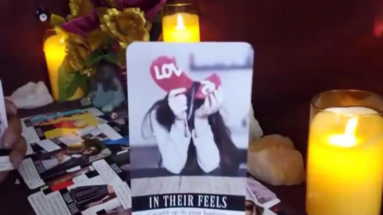 In their feelings🤔still trying to figure out how to get what they want from you..tarot reading