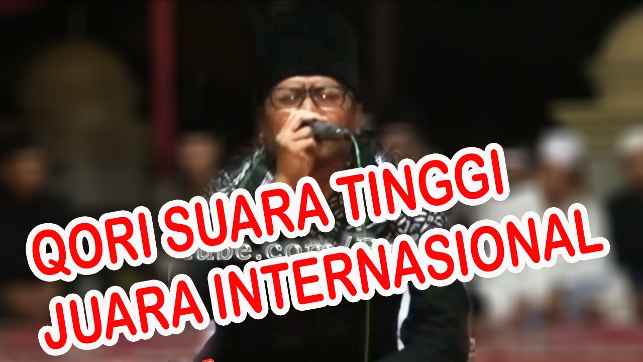 Qori Suara Tinggi, KH Mu'min Ainul Mubarok, Juara Internasional