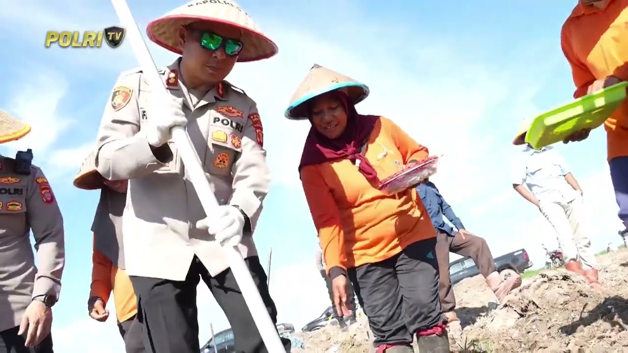 POLRES KUTIM DAN DSN GROUP LAKSANAKAN TANAM JAGUNG DUKUNG SWASEMBADA PANGAN NASIONAL