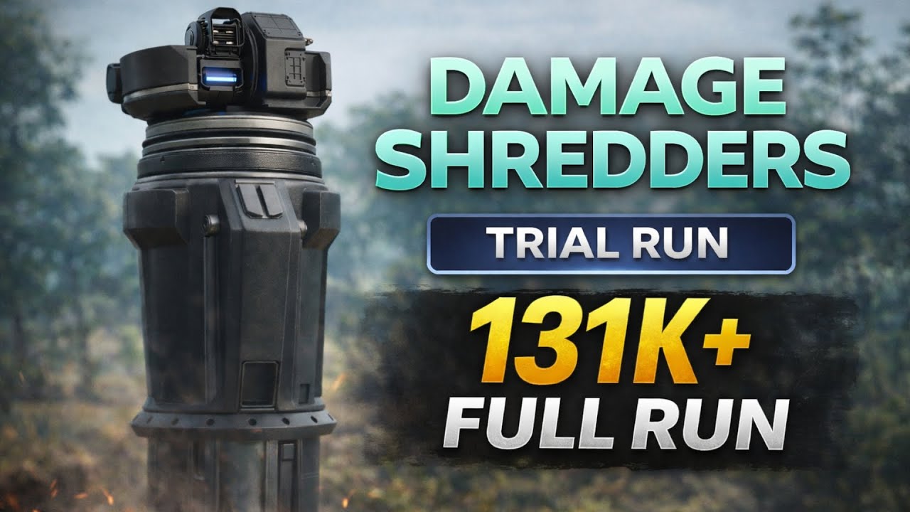 ARC Raiders – Deal Damage to Shredders Trial | 131k High Score Run