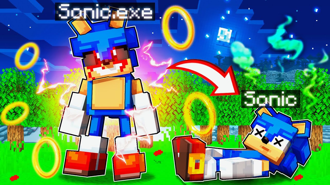 SONIC.EXE MATOU O SONIC NO MINECRAFT!