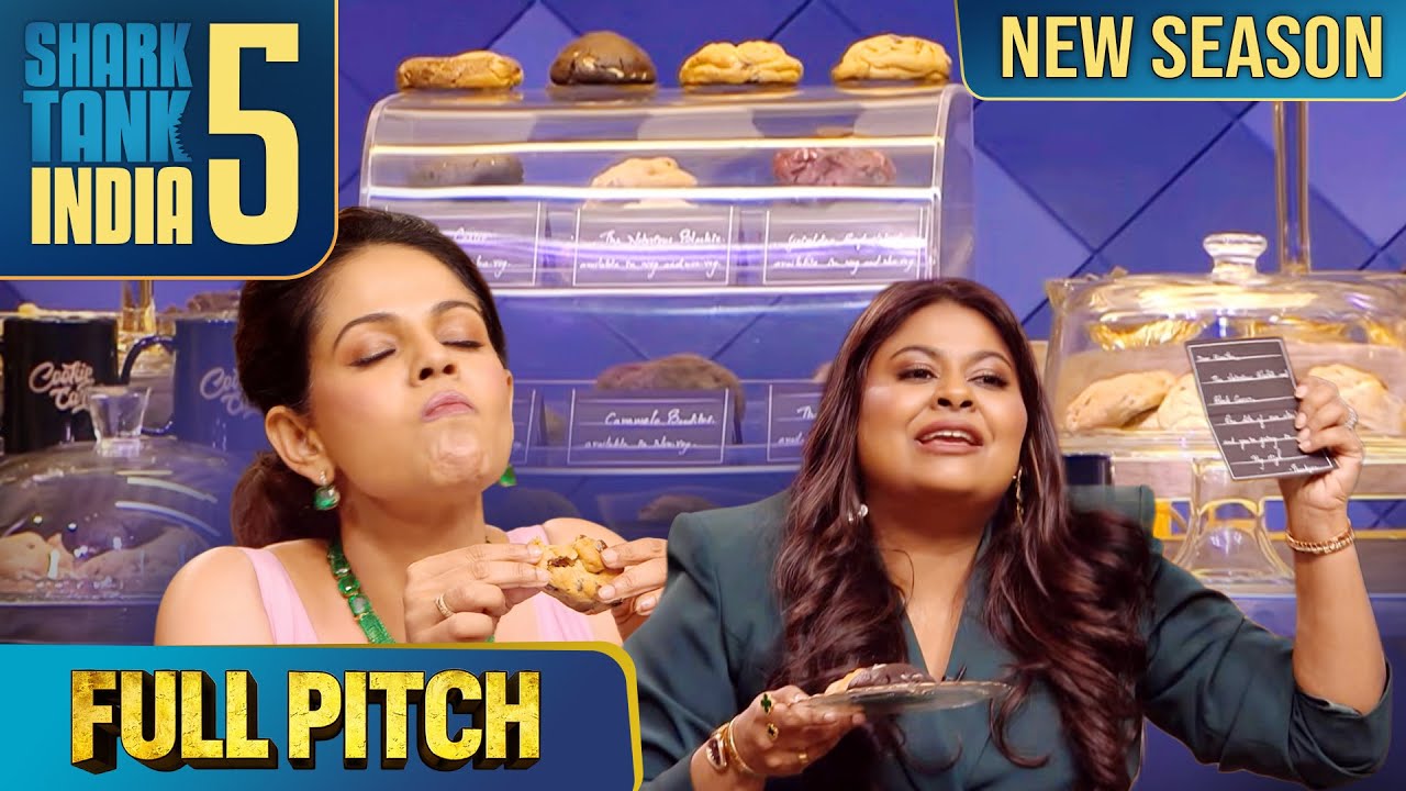 A MasterChef‑quality cookie that amazed the sharks! | Shark Tank India S5 | Full Pitch