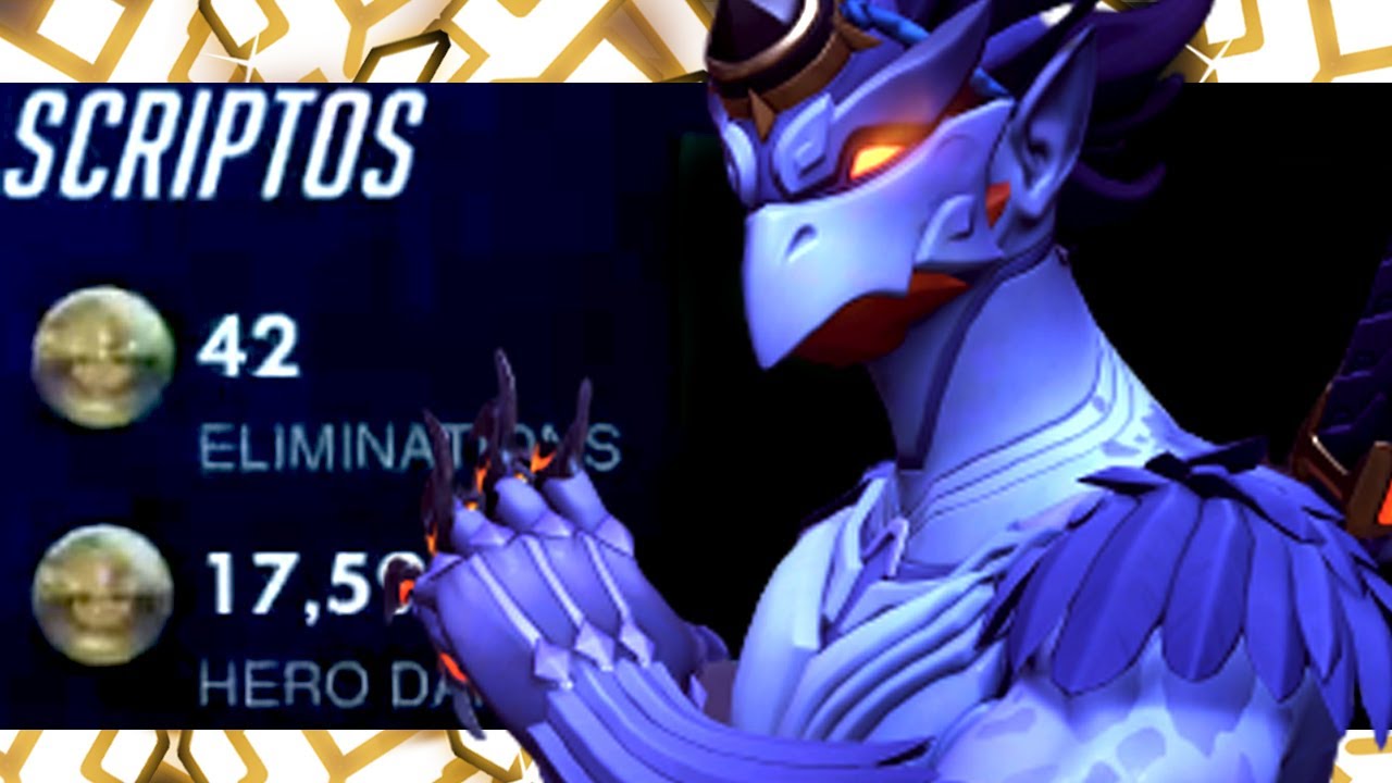 NECROS NANO GENJI - 42 ELIMS! POTG! [ OVERWATCH SEASON 25 TOP 500 ]