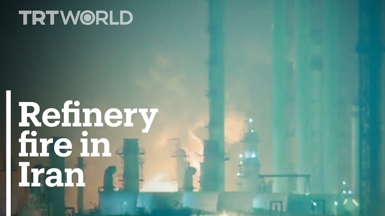 Fire breaks out in gas refinery in Iranian capital