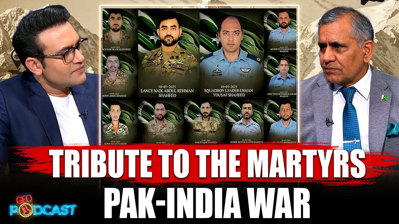 Pak-India War - Tribute To The Martyrs &ndash; Arshad Malik - Mubashir Hashmi |@geonewspodcast