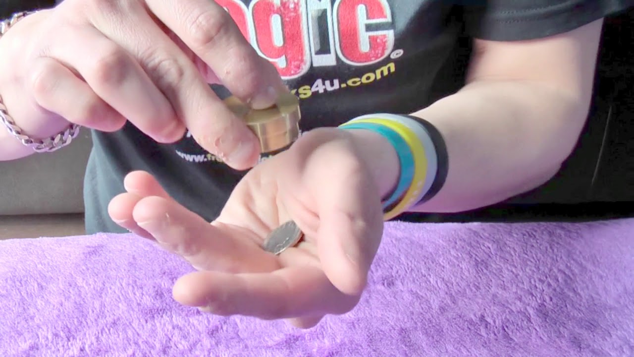 MAGIC TRICK: Okito Box Coin Penetration REVEALED!