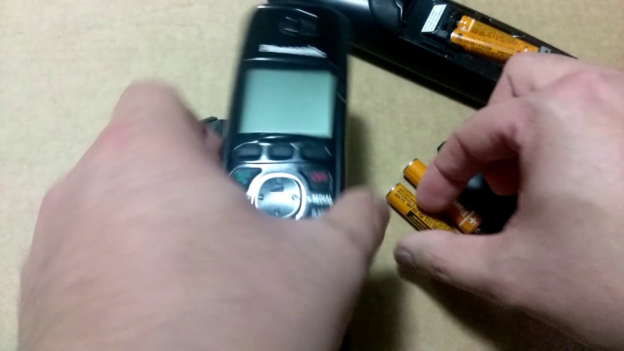 Panasonic KX TGA660 Headset Audio Fix - Screen Blanking / Speaker Phone Cutting in and Out
