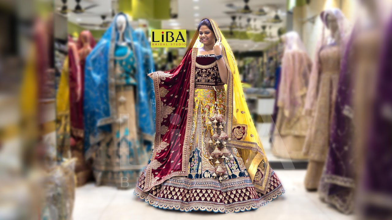 Unbelievable!!கோவையில் மிக குறைந்த விலையில் Bridal Lehenga ரூ1200 முதல்|Lowest Price Bridal Lehenga