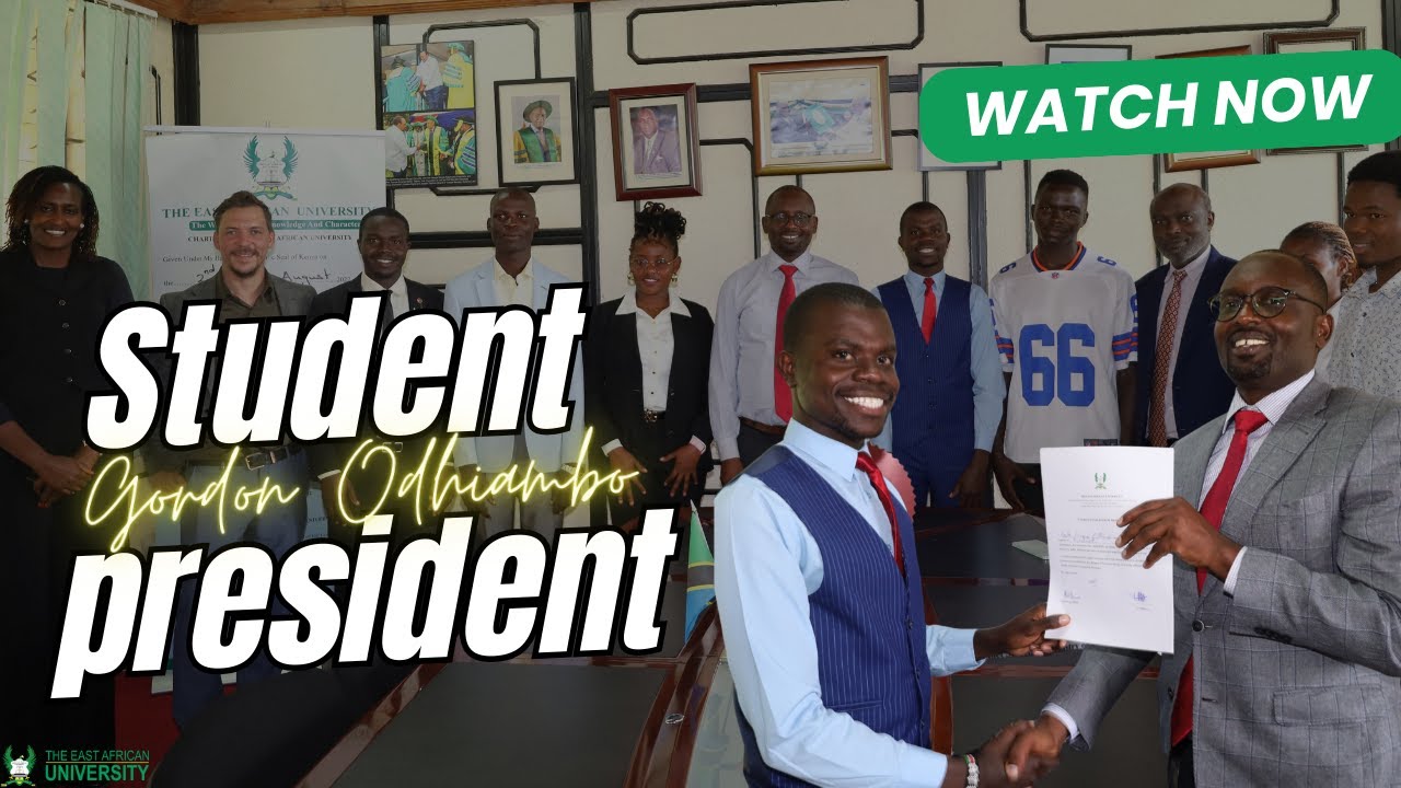 New Student President’s First Address | TEAU Leadership Swearing-In Ceremony