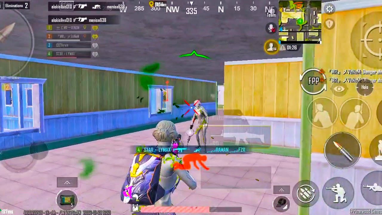 Livik Map - Enemy eliminated my random teammate | BGMI