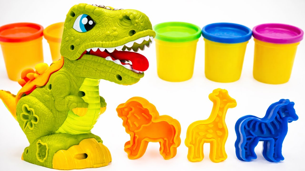 Create Animals & Fruit with Colorful Clay Molds!🍓🐘