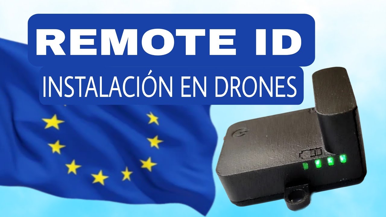 REMOTE ID EXTERNO / INSTALACIÓN en DRONES