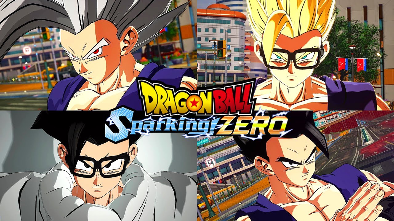 Dragon Ball Sparking Zero - All Gohan (Super Hero) Transformations, Supers & Ultimates (4K 60FPS)