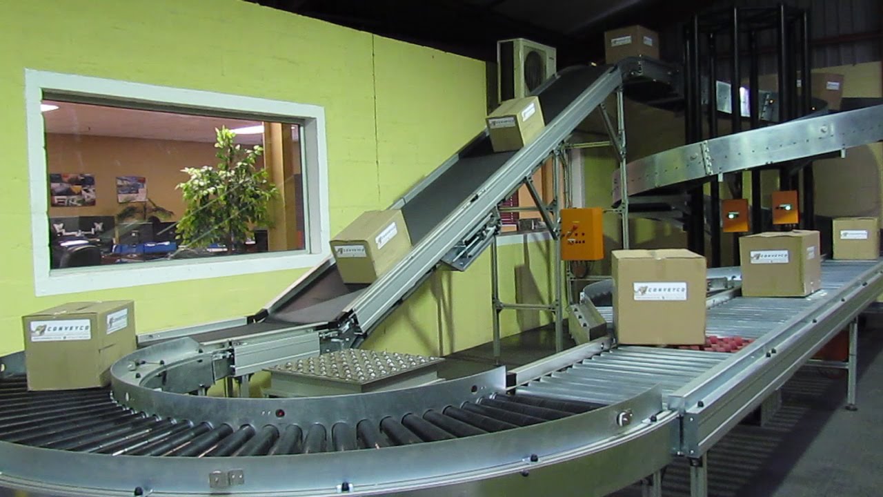 Modular Conveyor System - Zero Pressure Accumulation (ZPA)