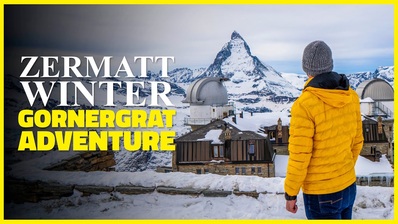 ZERMATT Gornergrat Adventure &ndash; 1 DAY Budget Trip to Zermatt Switzerland in Winter