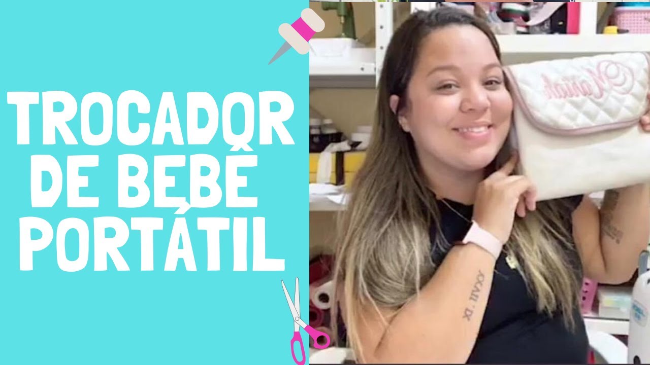 Trocador de bebê com lucro de 60 reais e você faz em 30 minutos - Eu te ensino