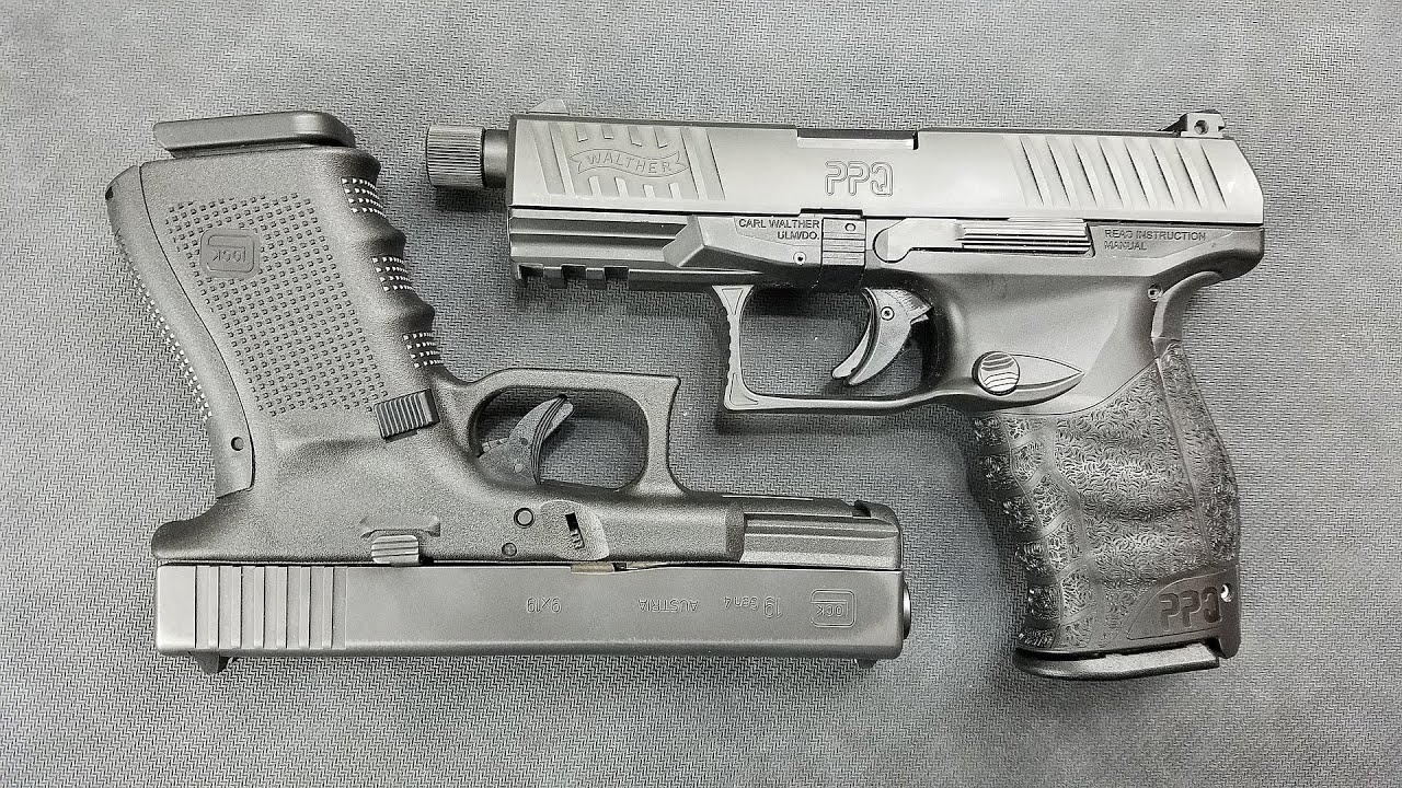 Glock 19 Gen 4 против Walther PPQ