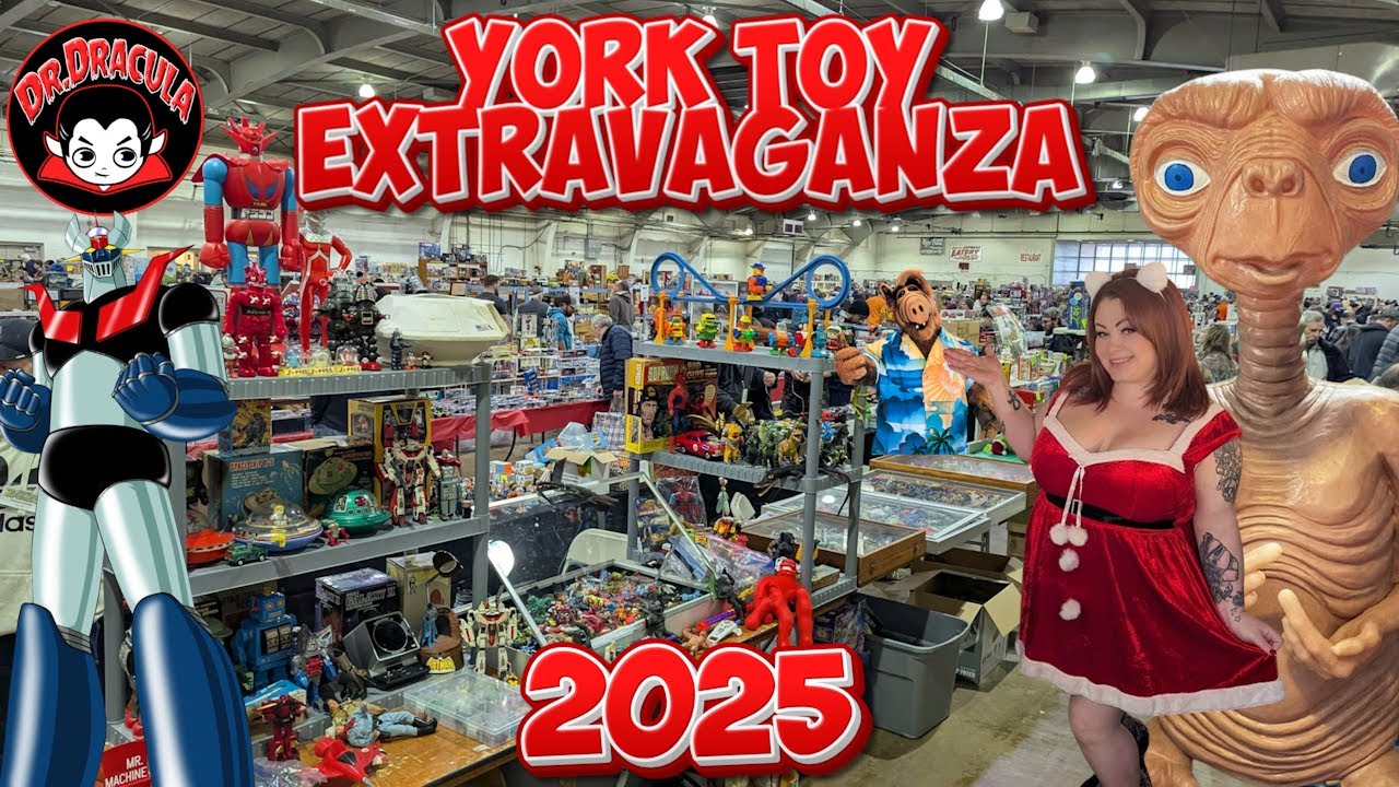 КРУПНЕЙШАЯ ВЫСТАВКА ИГРУШЕК В ПЕНСИЛЬВАНИИ - YORK TOY EXTRAVAGANZA 2025