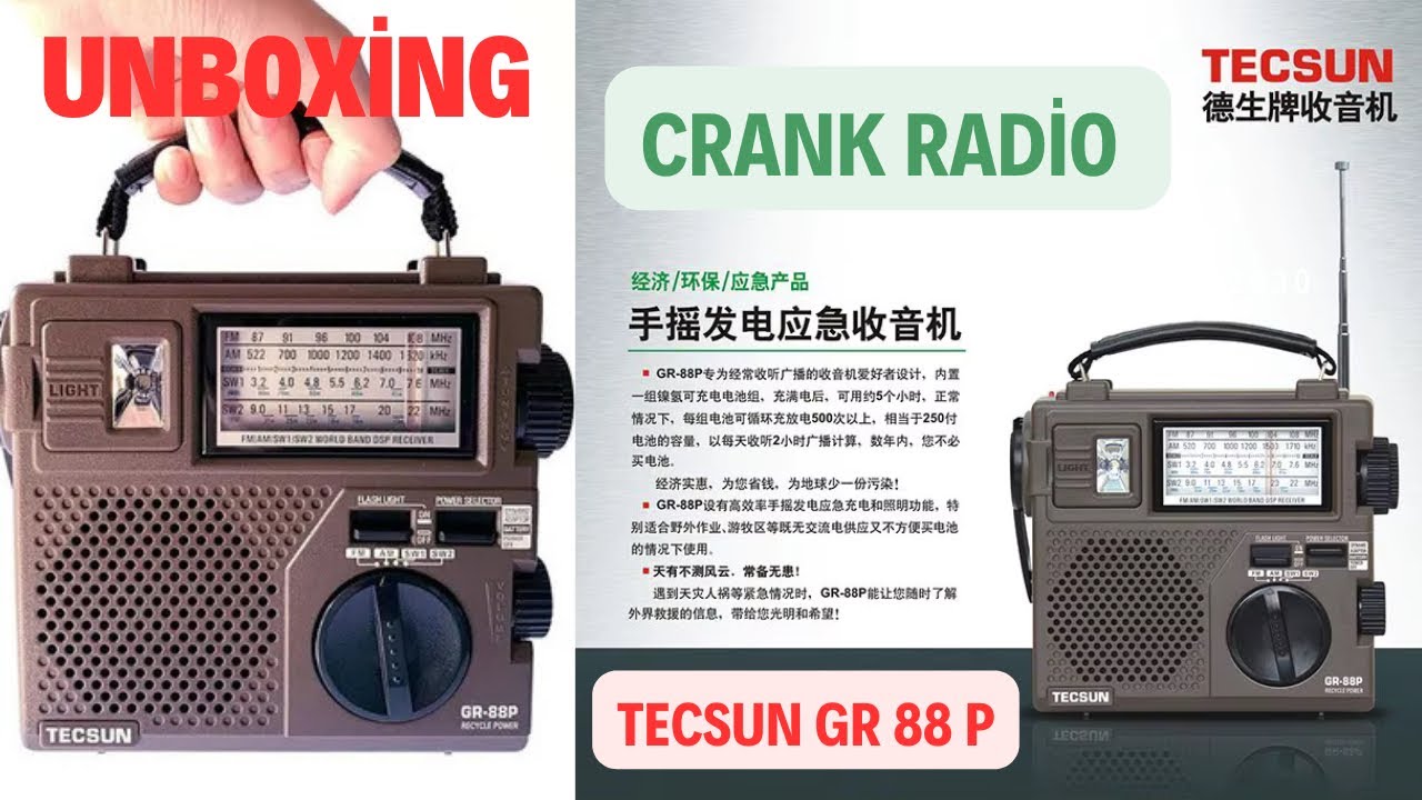 Apresentação do Tecsun GR 88 P