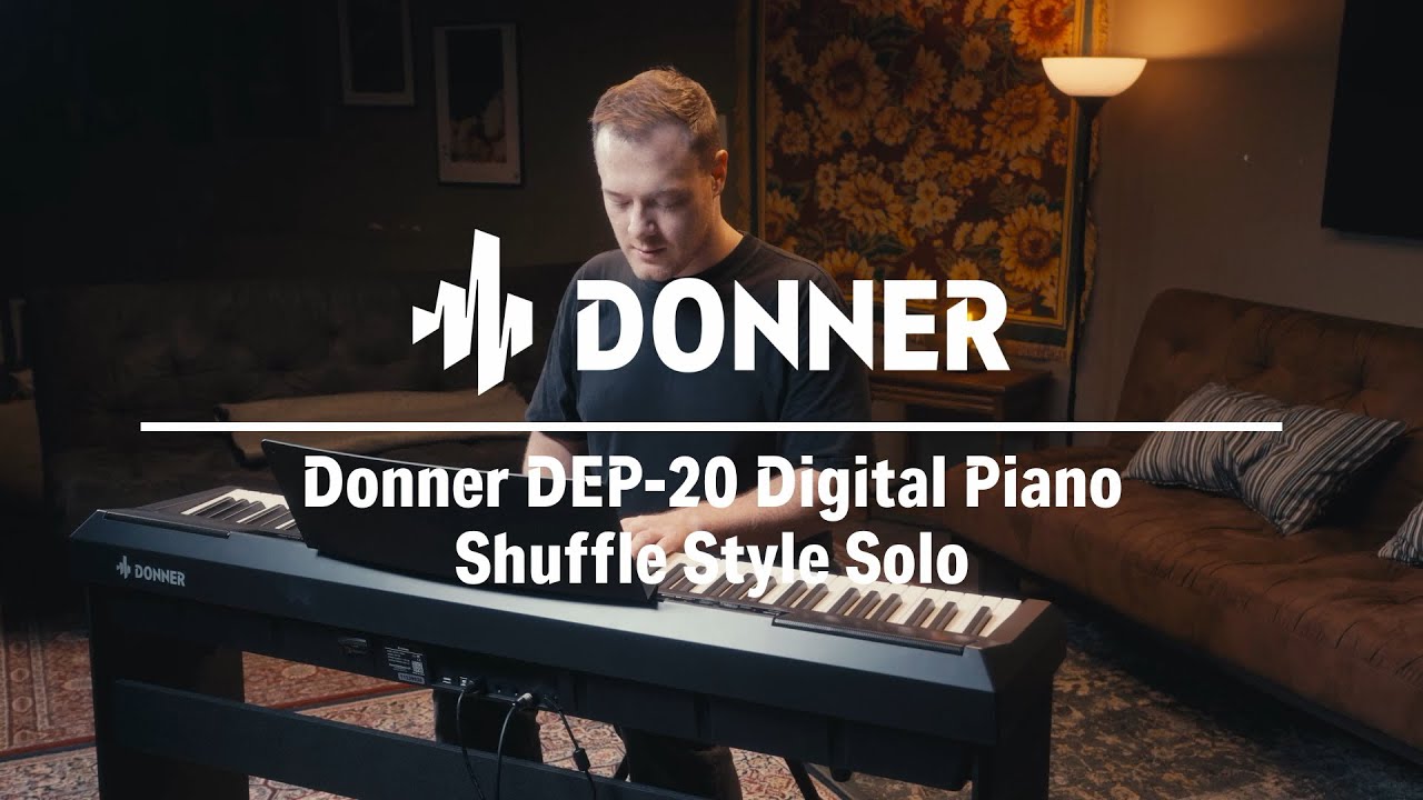 Shuffle beats with Donner DEP-20 Digital Piano I Donner Spotlight