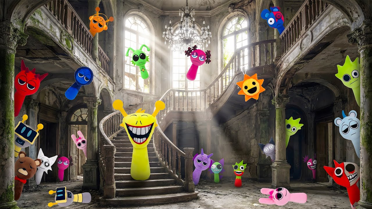 Do NOT Enter! I Found ALL SPRUNKI in an Abandoned House