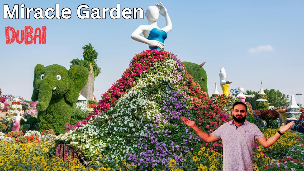 Miracle Garden Magical Dubai 4K 🇦🇪