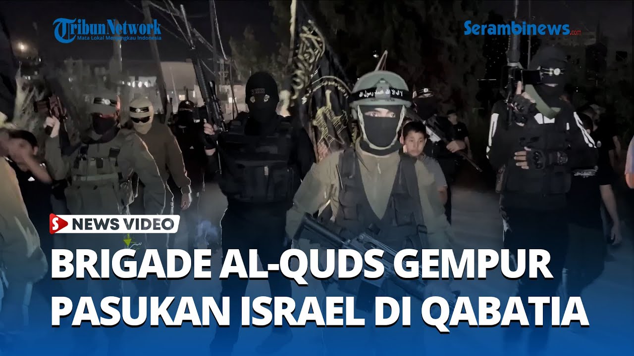 Bentrokan Sengit Pecah: Brigade Al-Quds Gempur Pasukan Israel di Qabatia