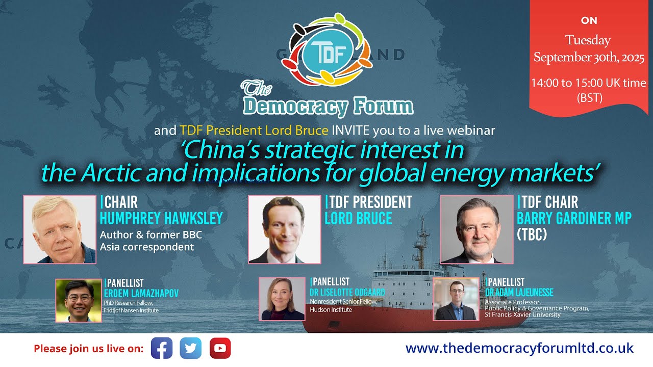Promo - &lsquo;China&rsquo;s strategic interest in the Arctic and implications for global energy markets&rsquo;