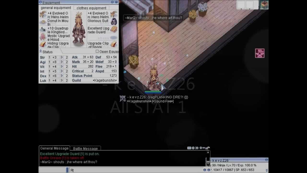 pRO Valkyrie - KS type Ninja (All STAT 1)