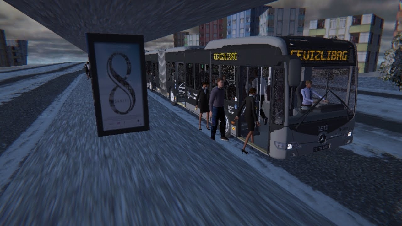Yağmurlu Havada Capacity İle Metrobüste Sefer 