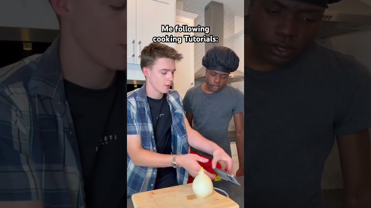 Me Following YouTube Cooking Tutorials 😂