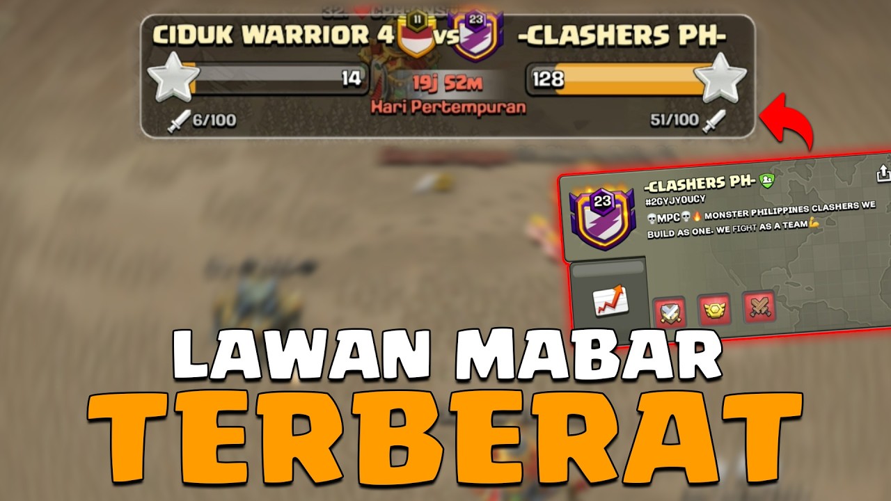 Mabar TERBERAT ‼️Dapat Lawan Dari Filipina