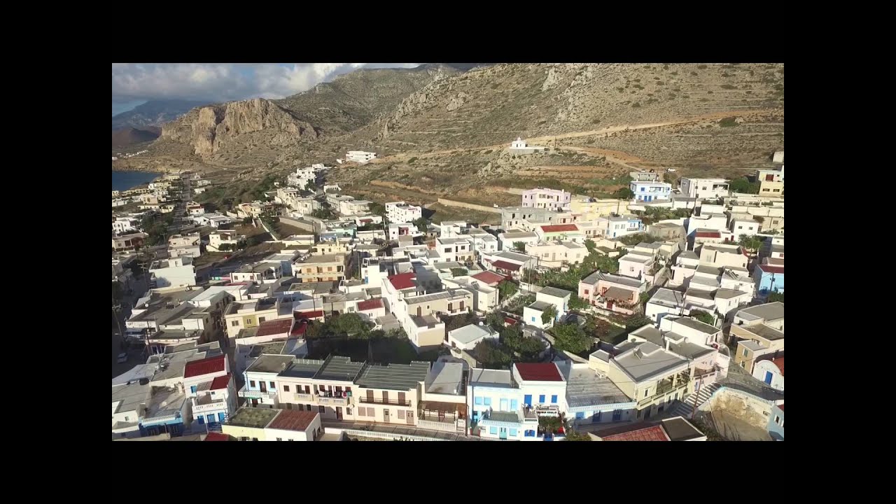 Arkasa Karpathos Greece - aerial Dji3