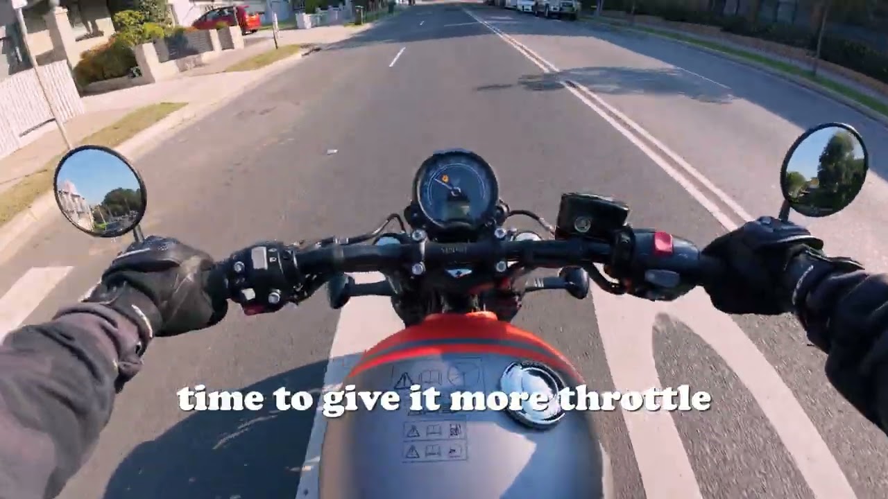 '21 Triumph Bonneville Bobber test ride