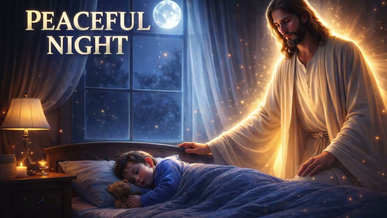 God Is Watching Over You Tonight | Peaceful Night Prayer for Protection and Sleep, Deep Sleep 4h
