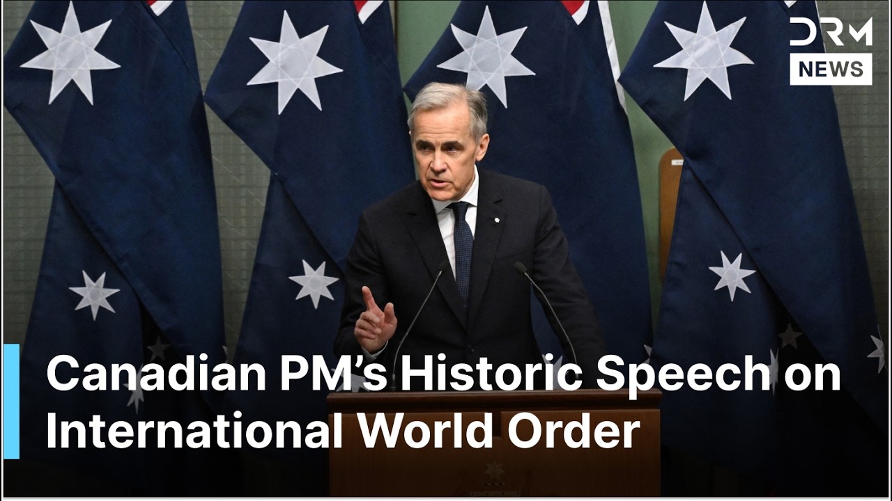 FULL SPEECH: Canadian PM Carney Warns US-Led Global Order Is Ending in Historic Address | AC1G
