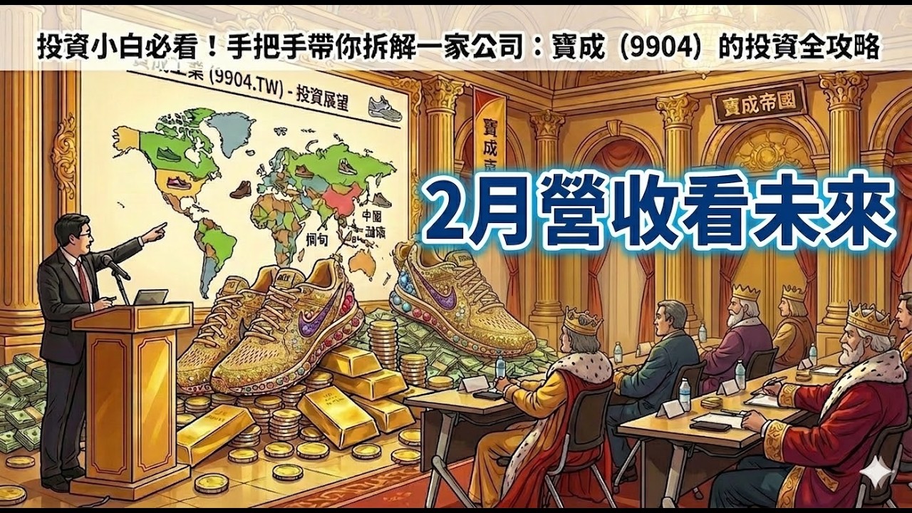 史貝克個股分析SOP大公開 - 寶成 - 13 寶成營收反彈