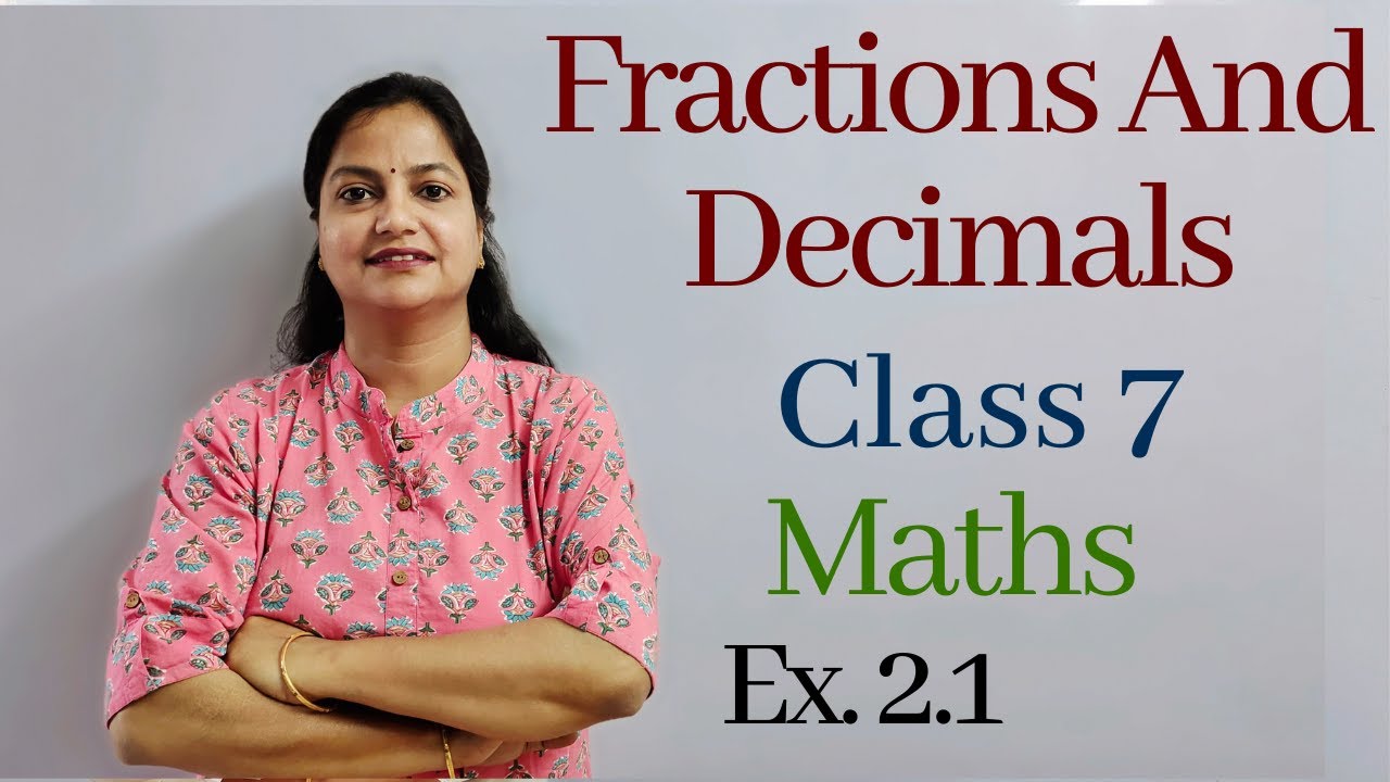 Q.3 - Ex 2.1 - Fractions And Decimals - Chapter 2 - Class 7 - NCERT Maths -  Revised syllabus