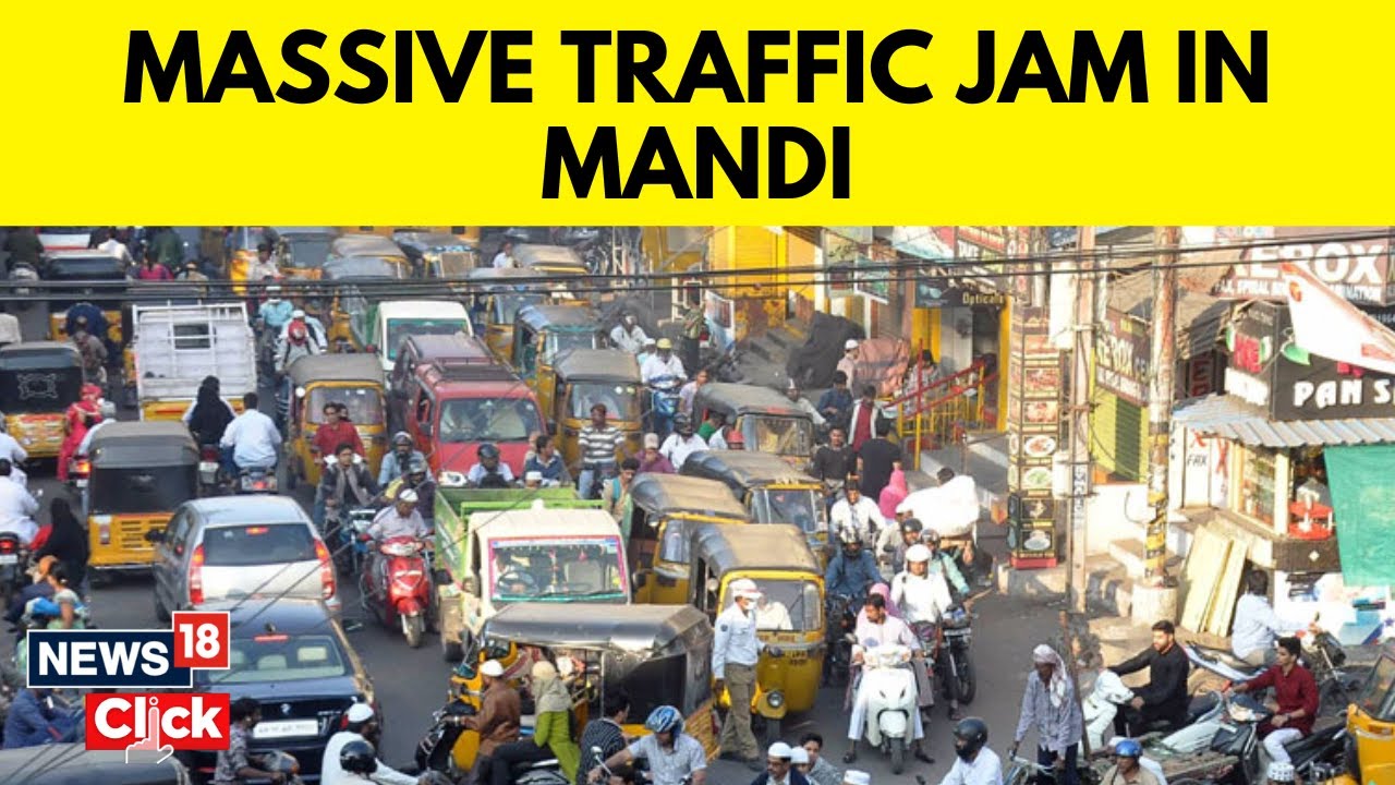 Mandi Traffic Jam | Rain In Himachal Pradesh | Landslides Disturb Traffic In Himachal | News18