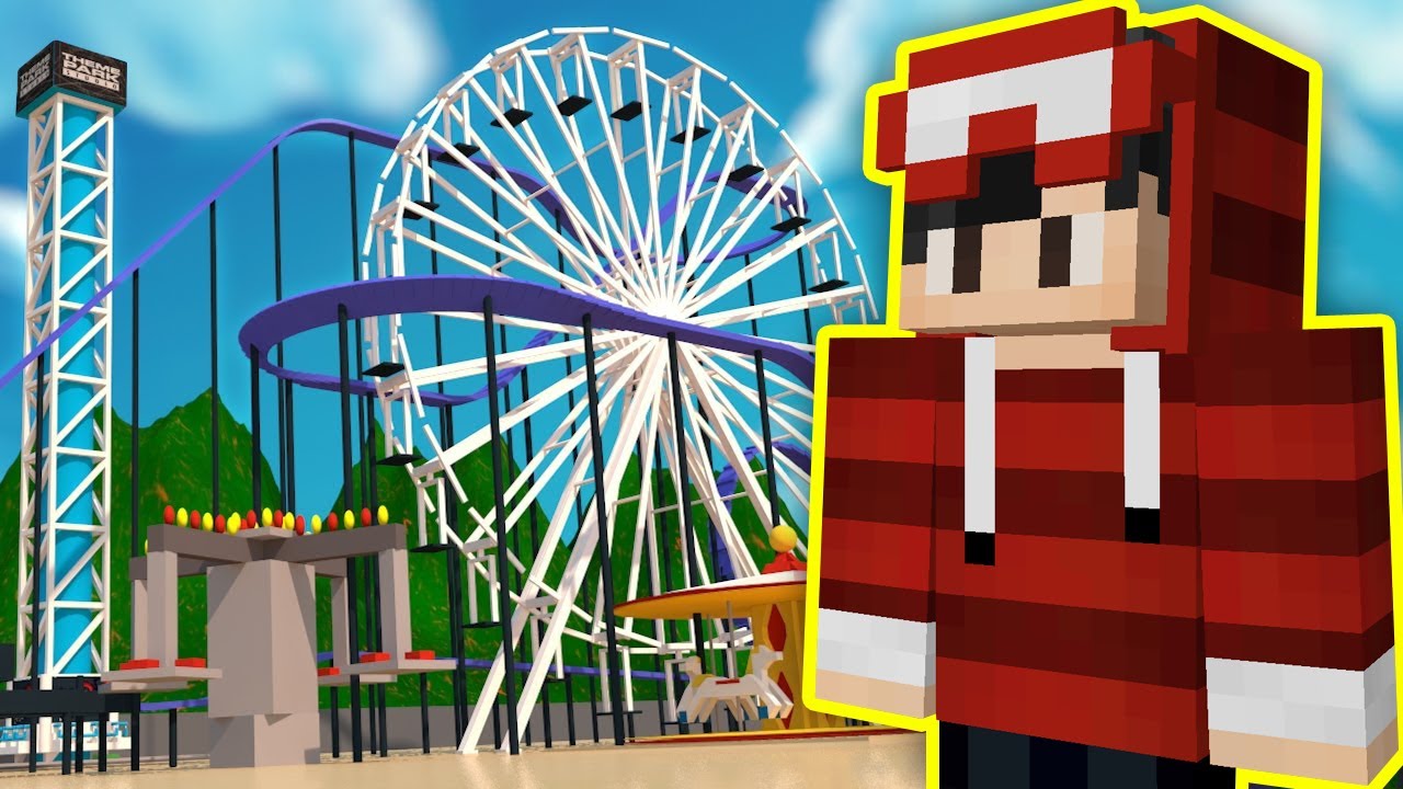 MINGUADO FOI AO PARQUE !!! - MINECRAFT