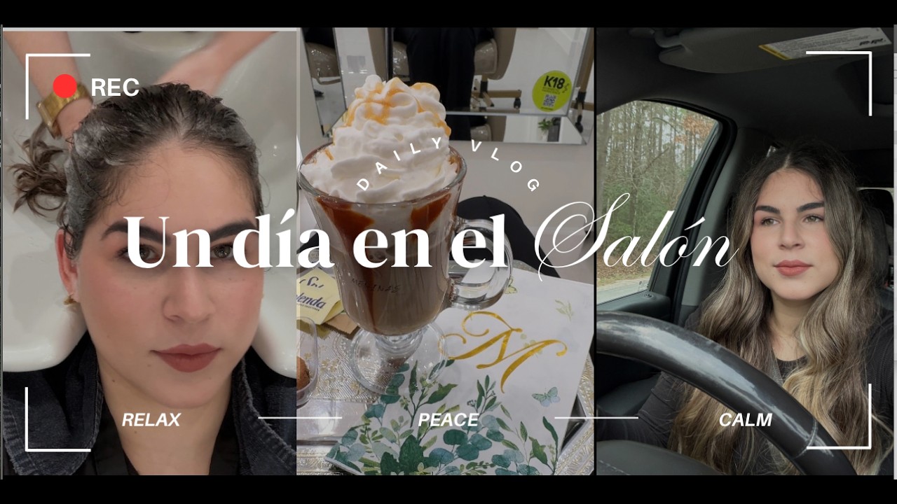 Necesitaba este cambio / Vlog en el salon de belleza