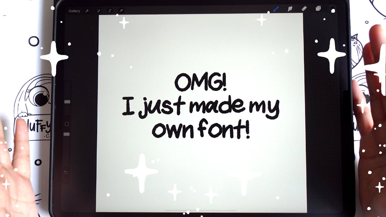 How to create your own font with Calligraphr the easy way!