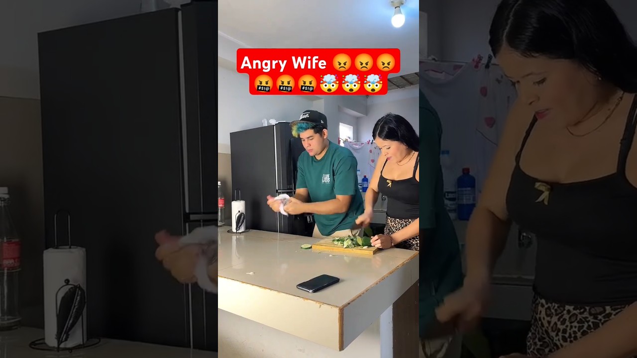 Angry Wife 😡😡😡🤬🤯🤯
