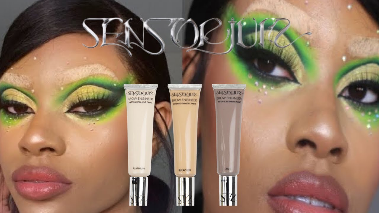 TheAlexisstone SENSORIUM BROW ENGINEER |Bperfectcosmetics creations Rebekaheller green eye|