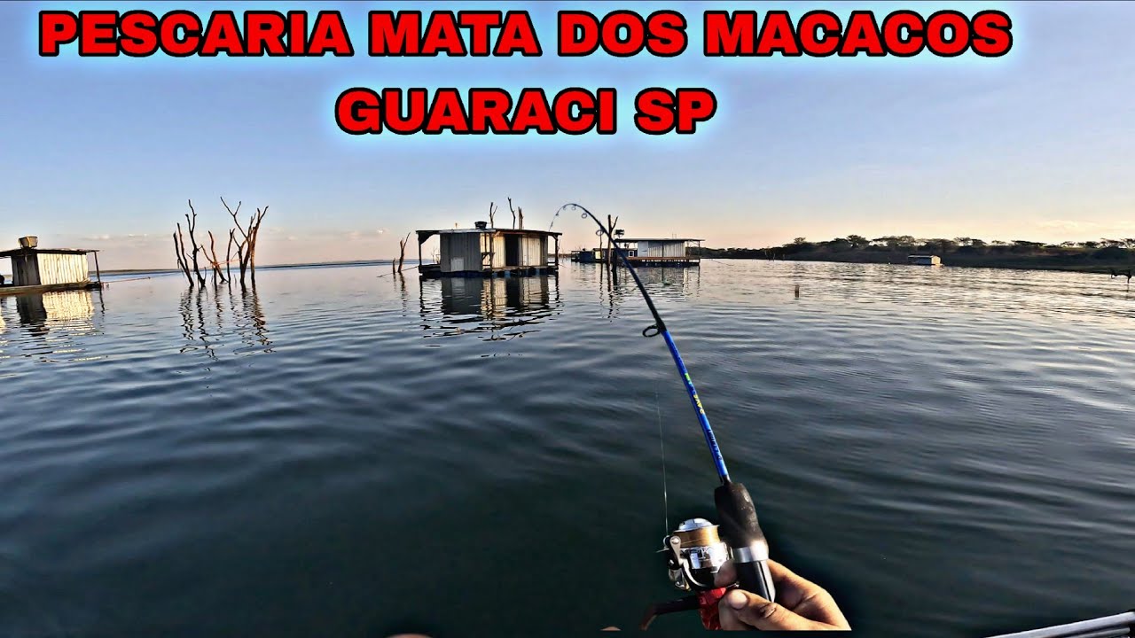PESCARIA NO RIO GRANDE MATA DOS MACACOS EM GUARACI SP